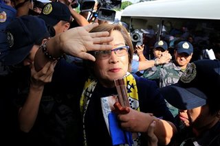DOJ rests 2 of its illegal drugs cases vs De Lima; senator's camp to file demurrer to evidence