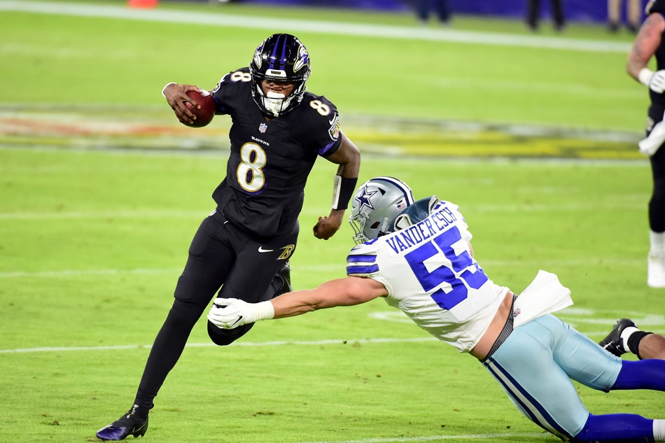 NFL: Jackson sparks Ravens over Cowboys 1