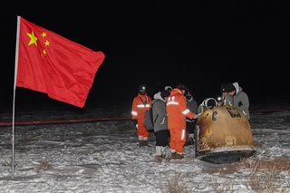 Chang’e-5 back with samples after lunar probe
