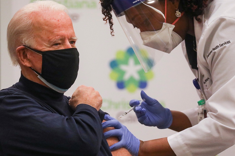 Biden gets coronavirus vaccine as US inoculation effort mounts 1