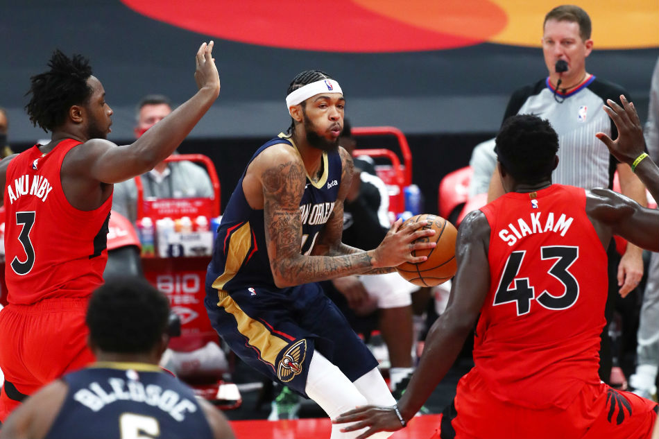 NBA: Pelicans rally to defeat host Raptors in opener in Tampa 1