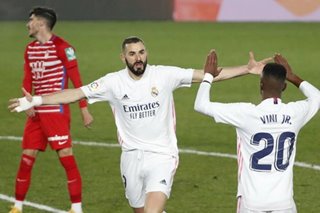 Football: Real win fifth game in a row to keep pace with Atletico