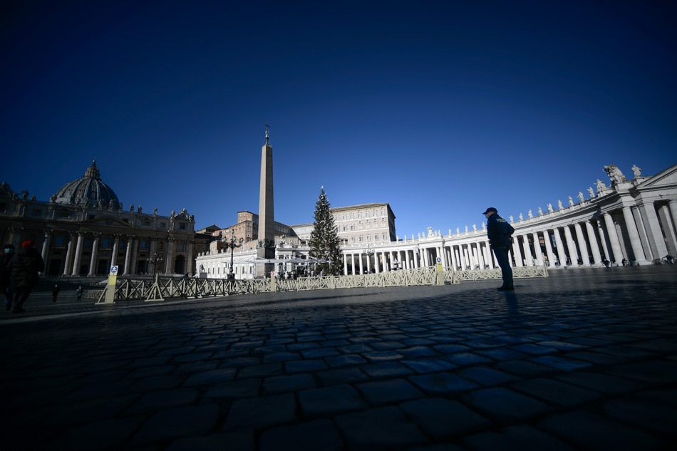 Vatican under lockdown