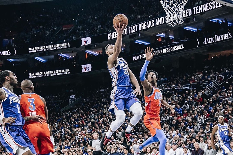 NBA: 76ers outlast Thunder to snap 4-game skid | ABS-CBN News