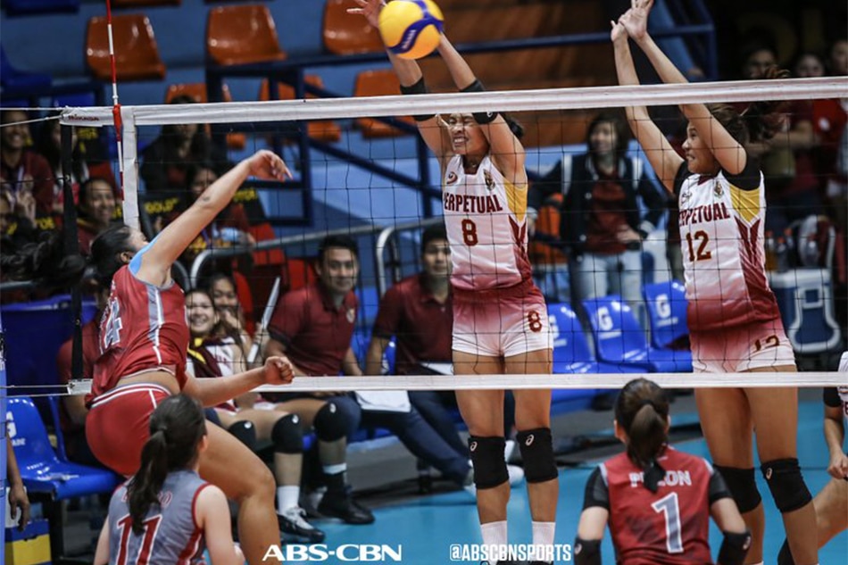 NCAA: Perpetual Help Outlasts Lyceum In 5-set Women's Volleyball ...