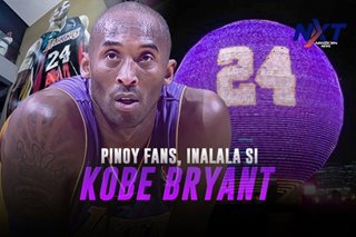 Pinoy fans, inalala si Kobe Bryant