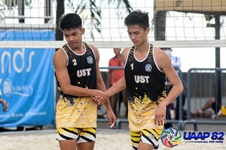 UAAP: UST leads way in girls', boys' beach volleyball