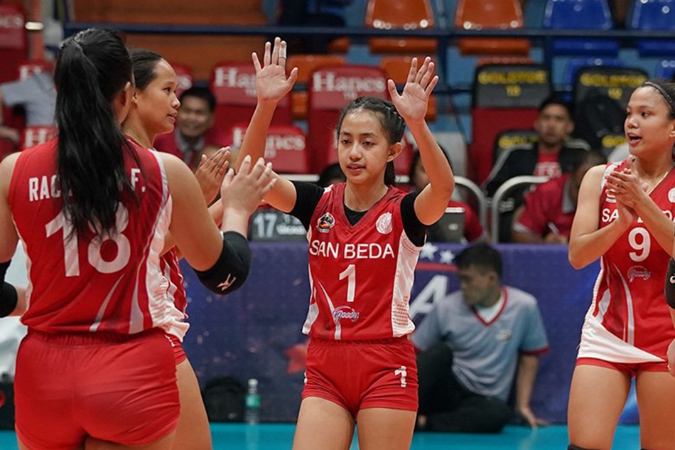 NCAA: San Beda regains winning ways with sweep of EAC in women&#39;s volleyball 1