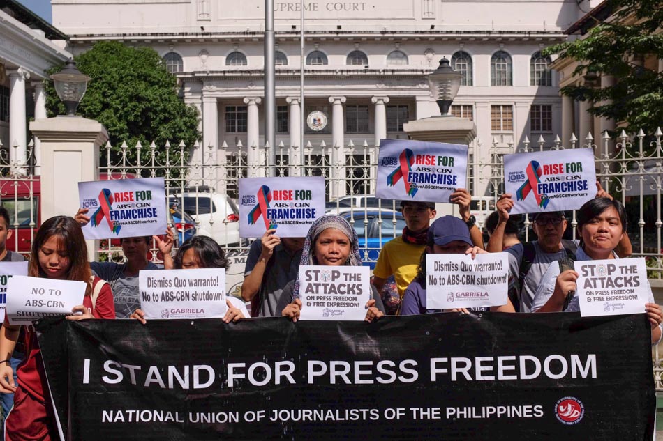 SC urged to dismiss quo warranto vs ABS-CBN