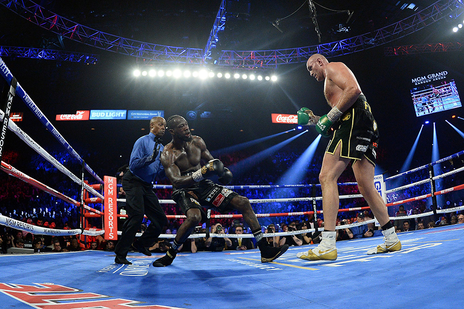 boxing wilder  face fury   rematch  july abs cbn news