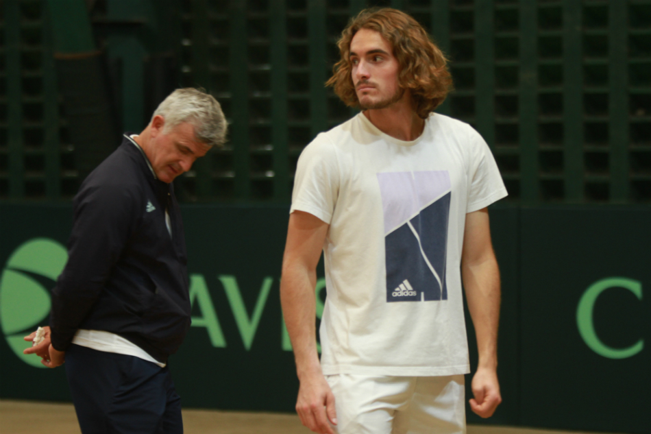 Tennis Greece's Tsitsipas in Manila for Davis Cup ABSCBN News