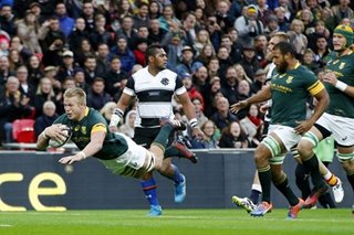 Rugby: South Africa use World Cup final scoreline to raise money for feeding scheme