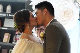 LOOK: Arvin Tolentino, Brandy Kramer get married