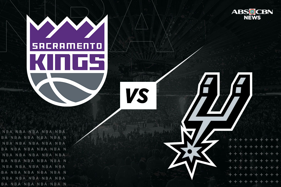 NBA Spurs pull away for 129120 win over Kings ABSCBN News