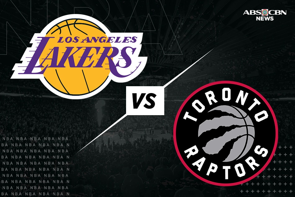 NBA Lowry takes charge, leads Raptors past Lakers ABSCBN News