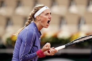 'It's my lucky place': Kvitova back in Roland Garros semi-finals after 8 years