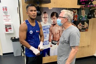LOOK: Olympic boxer Eumir Marcial starts training with Roach