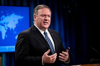 Pompeo calls for Pope Francis to show 'courage' over China