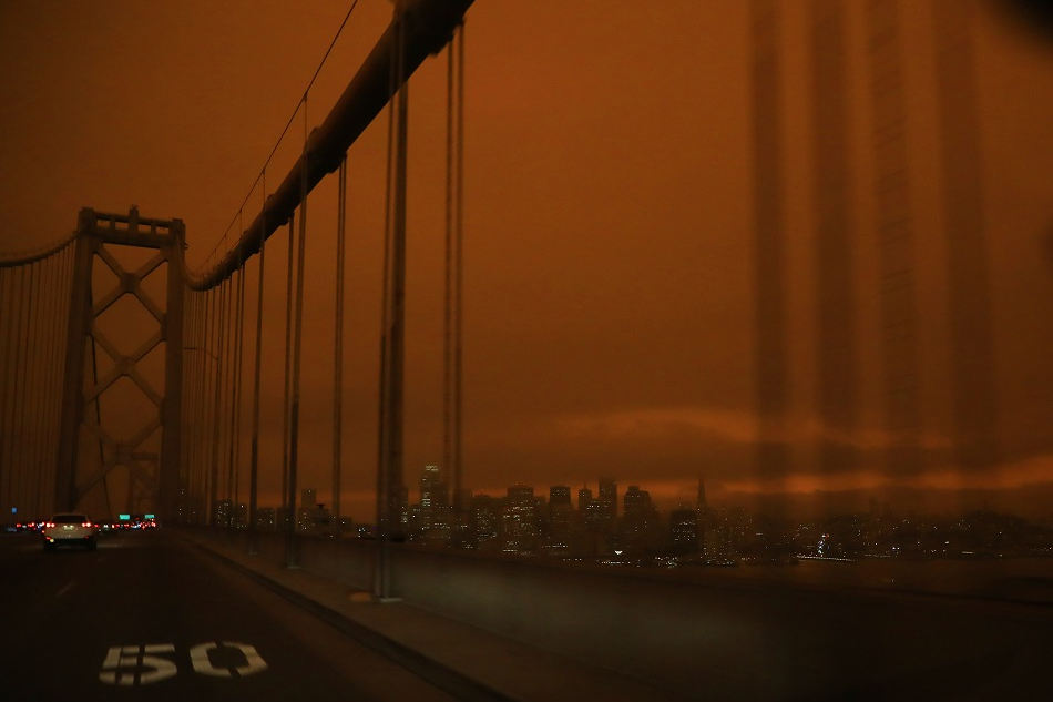 Ominous orange sky gives San Francisco apocalyptic tint | ABS-CBN News
