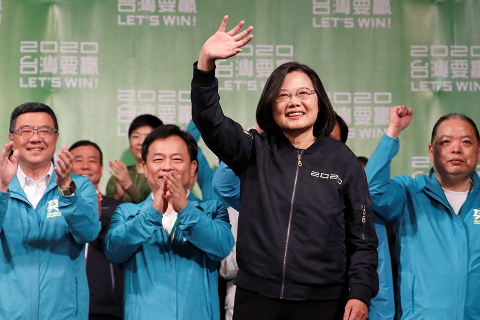 Taiwan S Tsai Wins Landslide In Stinging Result For China Abs Cbn News