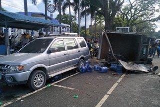 3 sugatan sa pag-araro ng dump truck sa 3 sasakyan sa Koronadal City