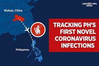 Tracking PH's first novel coronavirus infections