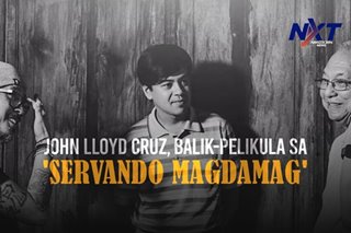 John Lloyd Cruz, balik-pelikula sa 'Servando Magdamag'