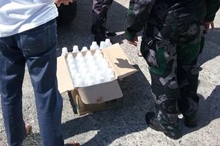 Mga nagbebenta ng overpriced alcohol at sanitizer, arestado sa Ilocos Norte