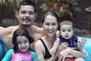 'Best time of our married life': Dingdong, Marian relish having complete family during quarantine