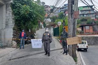 Barangay sa Baguio isinailalim sa lockdown, quarantine pass ipinawalang bisa dahil sa mga paglabag
