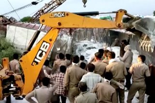 Caught in India's lockdown, 23 migrants die in truck crash going home