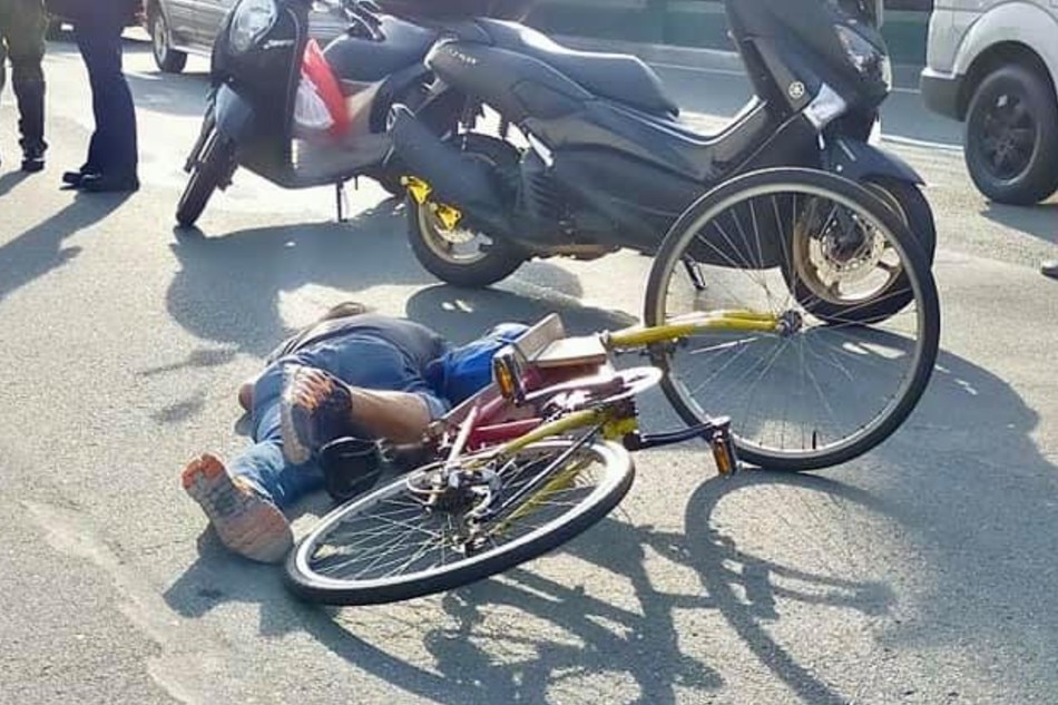 EDSA biker collapses, dies with Metro Manila public transport still grounded 1