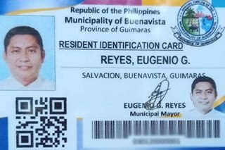 Resident ID system isinusulong sa Buenavista, Guimaras