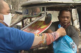 'Pantawid ng Pag-ibig': Ayuda handog sa mga tricycle driver sa Muntinlupa