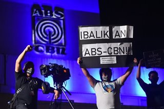 Suporta para sa ABS-CBN nangibabaw sa noise barrage, caravan