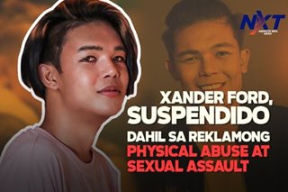 Xander Ford, suspendido dahil sa reklamong physical abuse at sexual assault