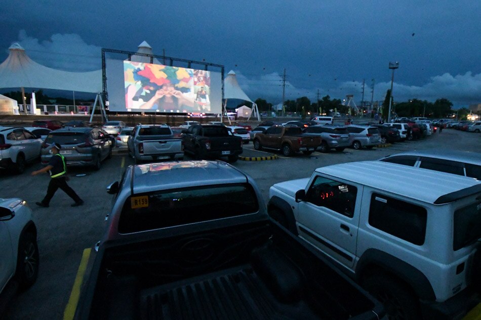 LOOK: SM Pampanga opens 1st drive-in theater amid COVID-19 pandemic 11