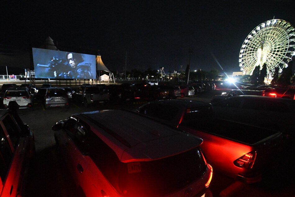 LOOK: SM Pampanga opens 1st drive-in theater amid COVID-19 pandemic 15