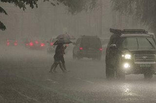 Downpour drenches parts of Metro Manila