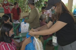 'Pantawid ng Pag-ibig': 1,100 pamilya sa Victoria, Oriental Mindoro binigyan ng relief packs