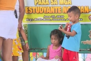 Blended learning hamon para sa ilang pamilya sa Pampanga