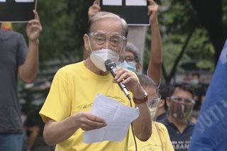 Mga grupo tinuligsa ang Anti-terror Act sa paggunita ng Ninoy Aquino Day