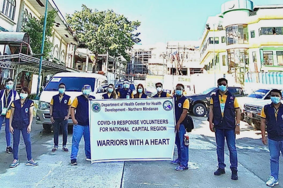 11 volunteer frontliners mula CDO sumabak sa duty sa Metro Manila 1