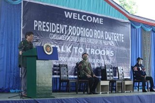 Duterte visits Sulu after twin blasts