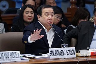 Gordon defers submission of report on PhilHealth anomalies to avoid 'dividing' Senate