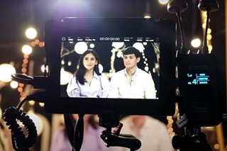 Matteo shares behind-the-scene footage of first concert with wife Sarah