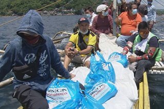 'Pantawid ng Pag-ibig': Relief packs hatid sa 900 pamilya sa Mariveles