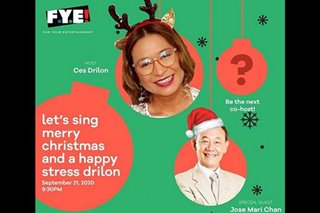 Ces Drilon to spread Christmas cheer on her show with Jose Mari Chan as guest