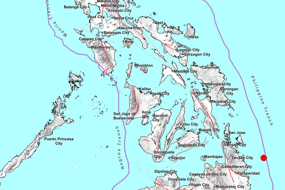 4.4-magnitude aftershock rattles Surigao del Sur 1
