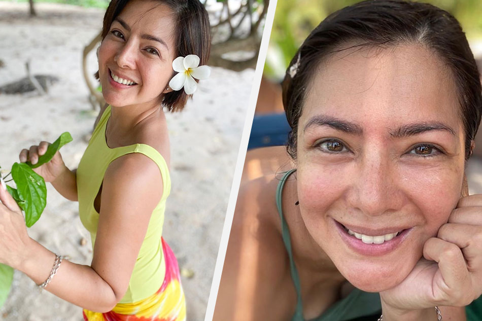 ‘i Don T Feel 51 Alice Dixson Is A Stunner In ‘no Makeup No Filter Beach Selfies Abs Cbn News